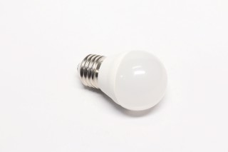 Лампа светодиодная 220V, E27, 7W, 4100K, G45 (Квант)