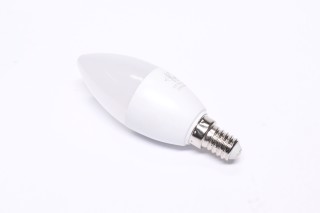 Лампа світлодіодна 220V, E14, 7W, 4100K, С37 (Квант)