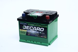 Аккумулятор   50Ah-12v DECARO PROFI (207x175x175),R,EN480. 6СТ-50 А3 (0) PRO
