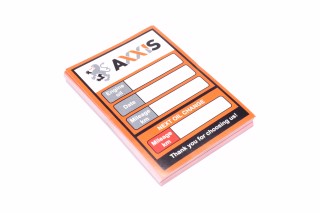 Наклейка про заміну масла 50шт 1уп <AXXIS>