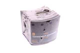 Накладка тормозной колодки 2-й ремонтный размер с заклепками, комплект на ось 420х203,2 SAF (пр-во TRU)