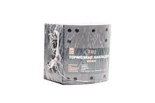 Накладка гальм. (компл. на вісь) з заклеп. 419х219,2 2-й рем. ROR, TRAILOR (вир-во TRU)