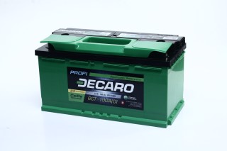 Аккумулятор  100Ah-12v DECARO PROFI (353х175х190), R,EN850. 6СТ-100 АЗ (0) PRO