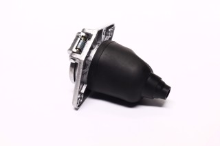 Розетка штифт 7 полюс. N алюміній (контакти різьблення) (RIDER)