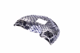 Пыльник тормозного барабана на ось в сб. BPW (пр-во SAMPA)