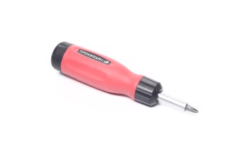 Отвертка реверсионная с комплектом насадок 12ед(INTERTOOL)