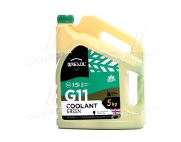 Антифриз BREXOL GREEN G11 Antifreeze (зеленый) 5kg. antf-015