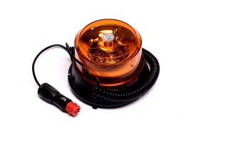 Маяк проблисковий помаранчевий LED, 12/24V, 136*87mm, 3 режими (Lit LED, JUBANA)