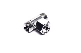 Штуцер гідравлічний потрійний з гайкою S27 (М22х1.5-М22х1.5-М22х1.5) (Дорожня карта)