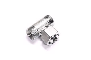 Штуцер тройной М30х1,5-М30х1,5-М30х1,5 с гайкой S36 <ДК>