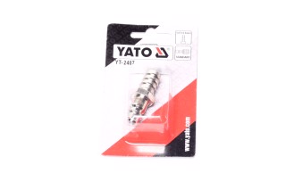 Быстросьемный переходник к шлангу  o = 12.5 мм(YATO ). YT-2407
