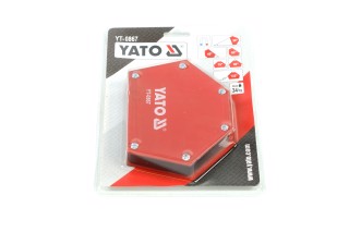 Струбцина магнітна для зварювання: 34 кг, 111х136х24 мм [6/18], шт(YATO )