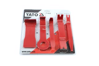 Знімач внутрішньої оббивки автомобіля Набір 5 шт. [6/24], набір(YATO )