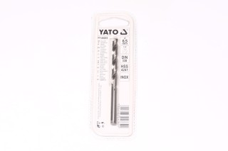 свердло по металу premium до нерж та високоліг сталі, лиття 6.5 х 60 мм hss 4255(YATO ). YT-44223