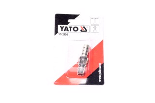 Швидкісний перехідник до шлангу o = 10 мм (YATO ). YT-2406