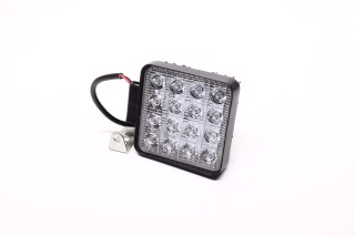 Фара LED квадратная 48W, 16 ламп, 105*105*40мм, широкий луч 12/24V (Квант). 27100098 Квант (Китай)