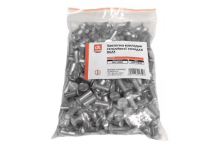 Заклепка 8х22 гальмівної накладки Еталон, ТАТА (1 кг) алюмінієва, з потайною конусною головкою <ДК>