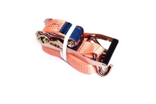 Стяжка вантажу, 5t. 50mm.x5m. (0.5 + 4.5) пластик. ручка STANDARD <ДК>