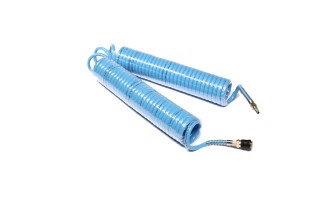 Шланг спиральный полиуретановый (PROFI) 8*12мм L=15м . Made in Italy.(AIRKRAFT )