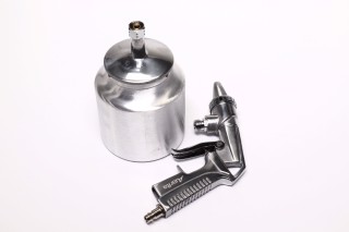 Пістолет піскоструминний пневматичний нижн.метал.бачок PS-4(AUARITA)