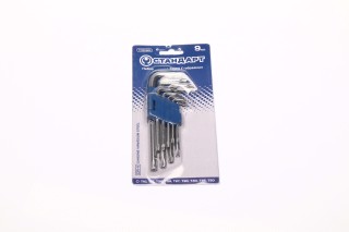 Набір ключів TORX з отвором Г-подібних 9од. TKS0901(СТАНДАРТ)