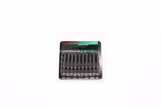 Набір біт 1/4" 50мм PH2 магнітних (під шуруповерт) 10шт (TOPTUL)