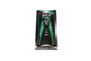 Кліщі для обтискання клем та зняття ізоляції посилені DKAA2226(TOPTUL)