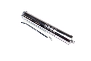 Шприц маслозаливний 1000мл (металевий+гнучкий кінцевик)(TOPTUL)