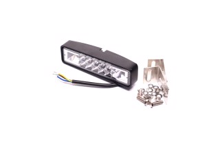 Ліхтар LED 24W доповн. з проблисковим маяком оранж. цв.<ДК>