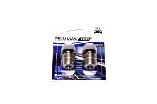 Лампа светодиодная R10W LED 12V 1,2W ВА15s (2 шт) blister (пр-во Neolux). NR1060CW NEOLUX®