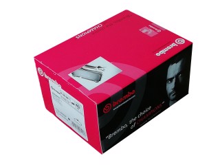 Колодка гальм. диск. OPEL VIVARO 01-, RENAULT TRAFIC 01- передн. (вир-во BREMBO)