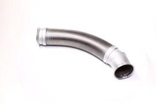 Труба переднього глушника з гофрою (нерж); XF95 / XF105 (вир-во Dinex)