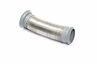 Гофра (нерж) с фланцами ID 108,0 mm L=372 mm; (пр-во Dinex)