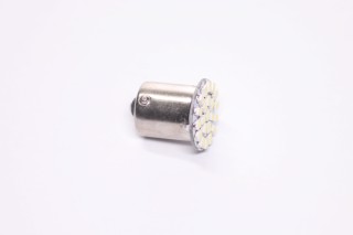 Лампа LED покажчиків поворотів і стоп-сигналів 24V R5W BA15S 22SMD WHITE <TEMPEST>