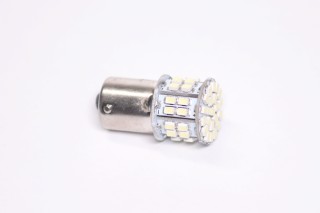 Лампа LED  указателей поворотов и стоп-сигналов 24V BA15S 50SMD WHITE<TEMPEST>
