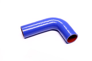 Патрубок радіатора МТЗ 1221,1522,1523 верхній (СИЛІКОН, D=54 мм, L=195х130 мм)