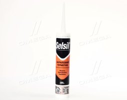 Герметик акриловый SELSIL, V = 310 мл. белый (VIROK)