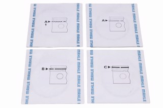 Кільця поршневі OPEL 77,60 Z14XE 1,2*1,5*2 (виробн. Mahle)