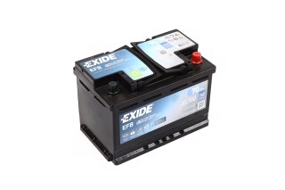 Акумулятор 70Ah-12v Exide EFB (278х175х190), R, EN760