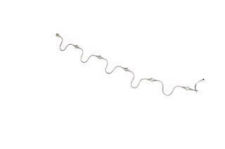 Трубка паливна зворотна форсунок (змійка) Еталон, ТАТА (RIDER)