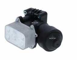 Радіатор масляний з корпусом VAG (вир-во NRF)