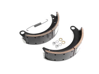 Колодка гальмівна ГАЗ 3307,3309 задня (к-кт 2 штуки на один барабан) (DETALKA)