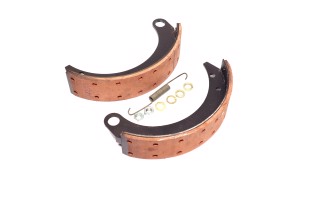 Колодка тормозная ГАЗ 66 задняя (к-кт 2 шт. на один барабан) ПРЕМИУМ