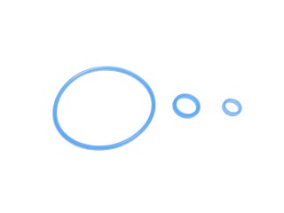 Р/к компресора КАМАЗ ЄВРО 1 циліндрового (3 найменування, СИНІЙ СИЛІКОН)