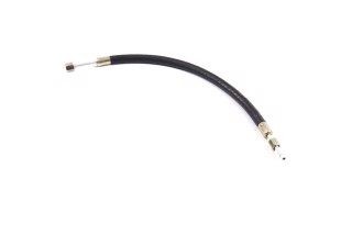 Шланг гальмівний КамАЗ підкабінний (L=420 мм, рукав Україна, єврообжим)