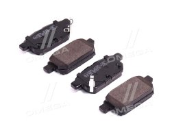 Колодка гальм. диск. SUZUKI SX4 задн. (вир-во ABS)