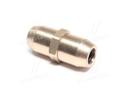 З'єднувач пневматичний D10-10 з накидною гайкою прямий латунь (RIDER)