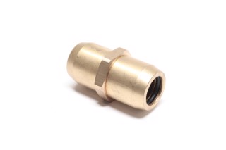 З'єднувач пневматичний D15-15 з накидною гайкою прямий латунь (RIDER)