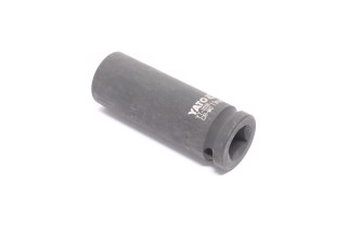 Головка торцева ударна 6-гранна YATO: глибока, квадрат 1/2", М = 19 мм, L = 78 мм (YATO)