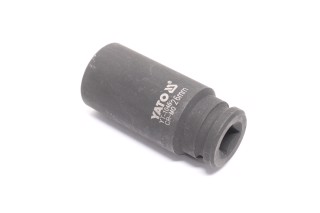 Головка торцевая ударная 6-гранная YATO: глубокая, квадрат 1/2 ", М = 26 мм, L = 78 мм(YATO)